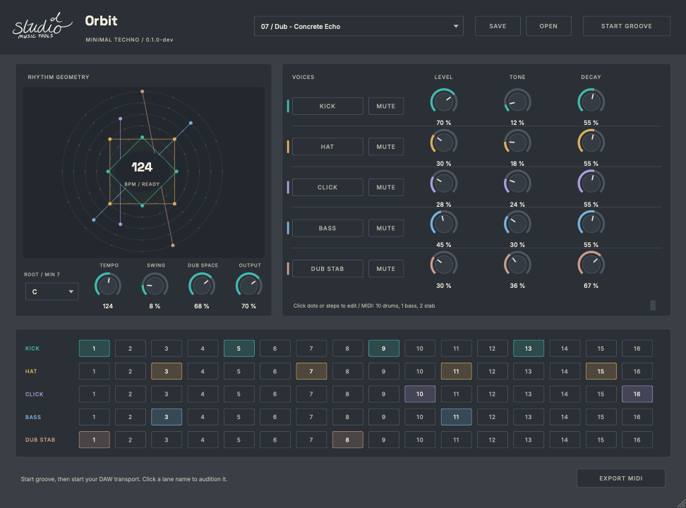 SMT Orbit development interface